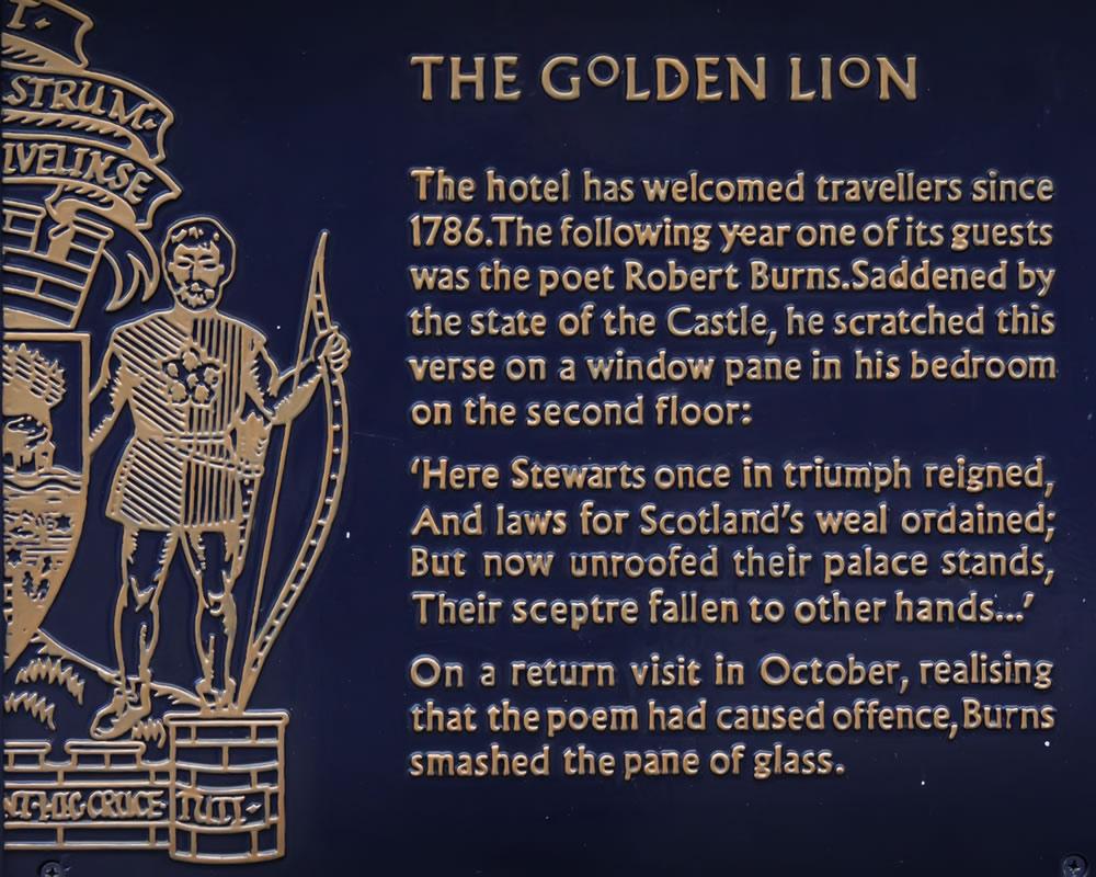 Golden Lion Hotel Стерлинг Экстерьер фото